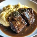 Bœuf Braisé en Sauce avec Purée Maison