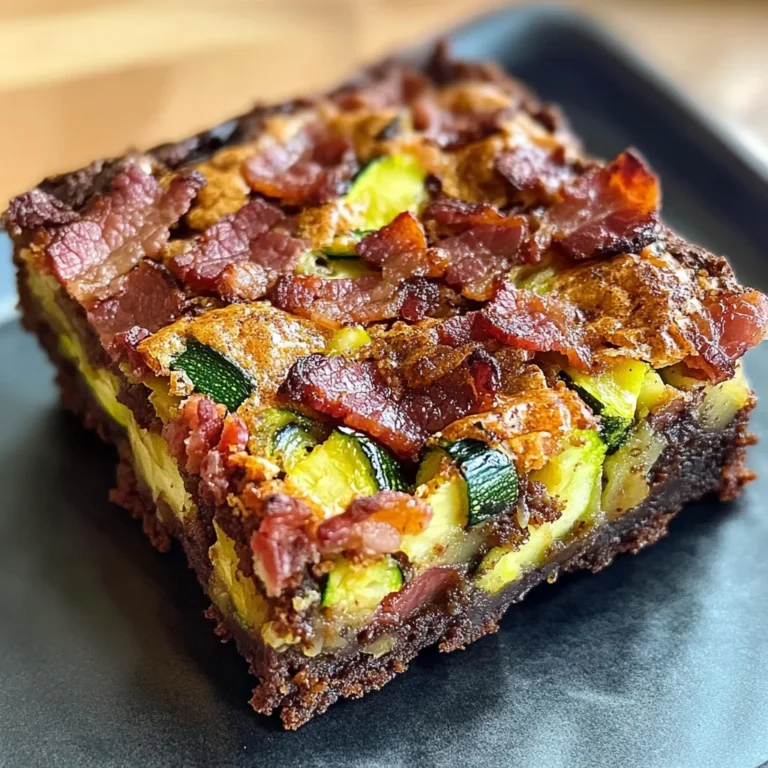 Brownie salé original et gourmand