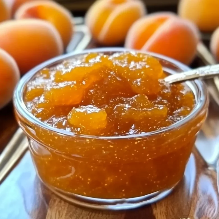 Confiture d’abricots sans sucre fait maison