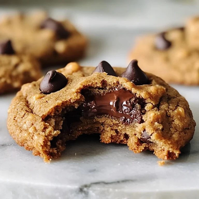 Cookies santé aux pois chiches