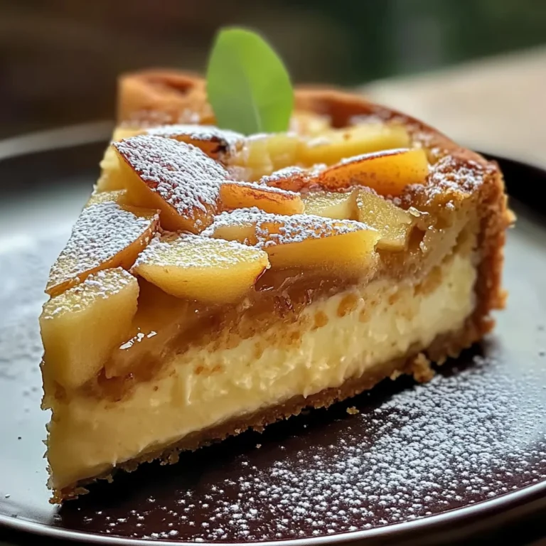 Fondant Moelleux aux Pommes et Mascarpone