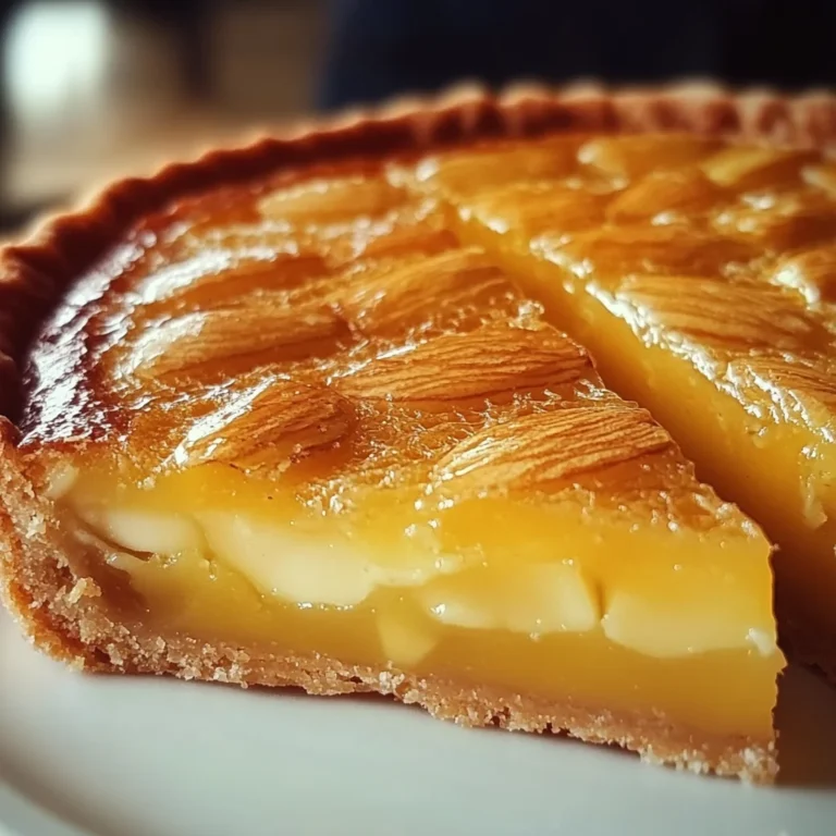 Gâteau Basque aux Amandes & Vanille