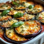Gratin d’aubergines savoureux