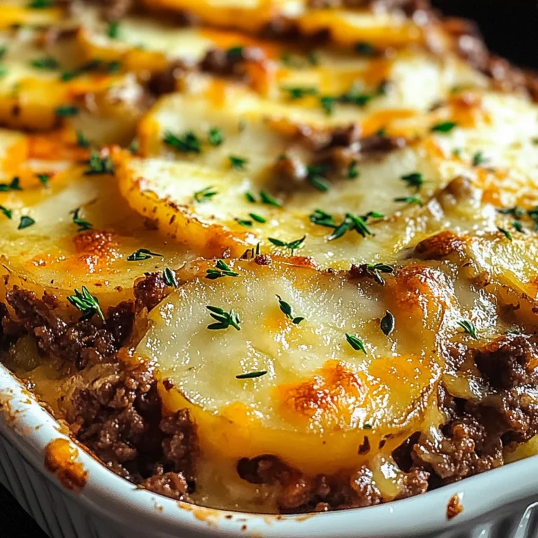 Gratin réconfortant et savoureux