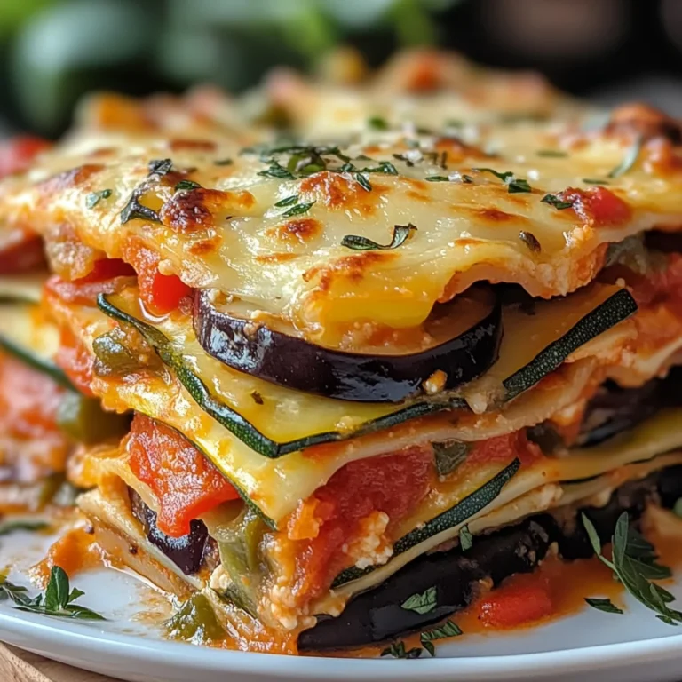 Lasagnes aux légumes d'été