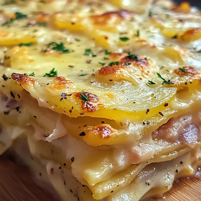 Lasagnes de Pommes de Terre Gourmandes