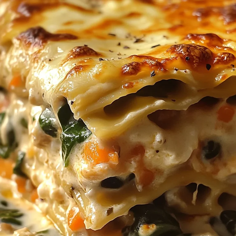 Lasagnes familiales aux légumes et poulet