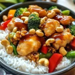 Poulet aux noix de cajou savoureux