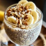 Pudding chia banane healthy