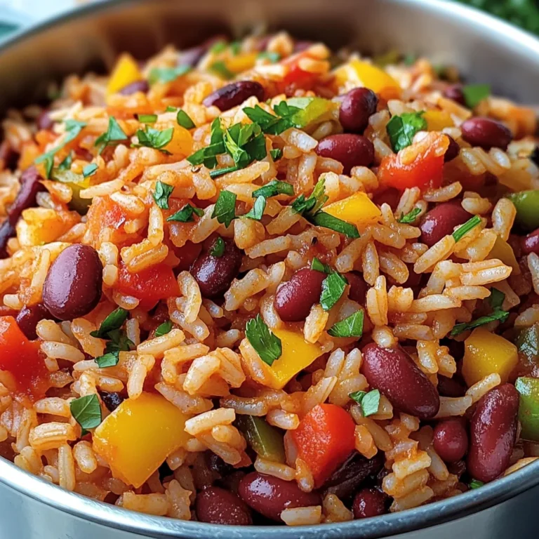 Riz Cajun aux Haricots Rouges