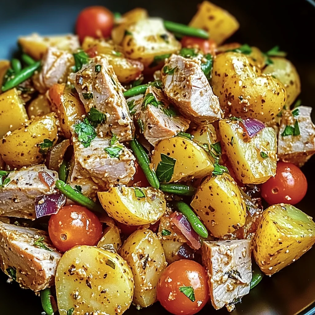 Salade de Pommes de Terre au Thon
