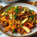 Salade végétarienne fraîche et croquante