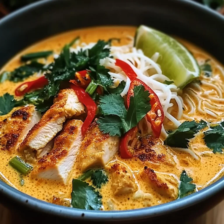 Soupe Thaï Délicieuse et Épicée