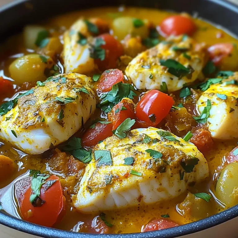 Tajine de lotte au safran