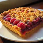 Tarte Crumble aux Framboises