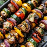 Brochettes de Légumes Grillés