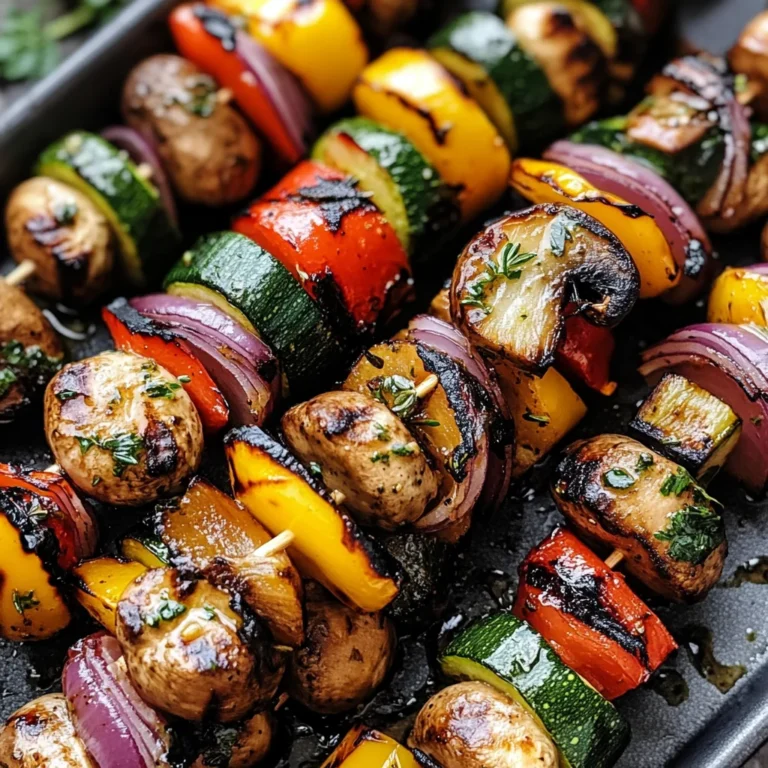 Brochettes de Légumes Grillés