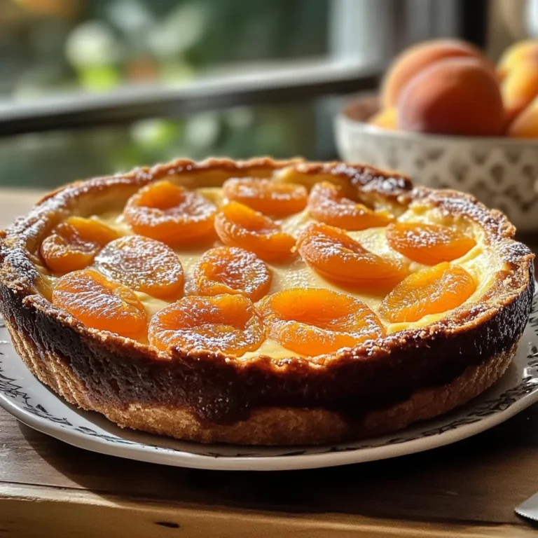 Clafoutis aux abricots