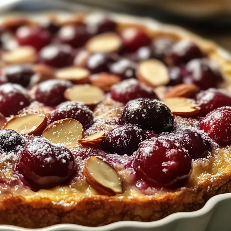 Clafoutis aux cerises et amandes : un dessert fondant au cœur de l'été
