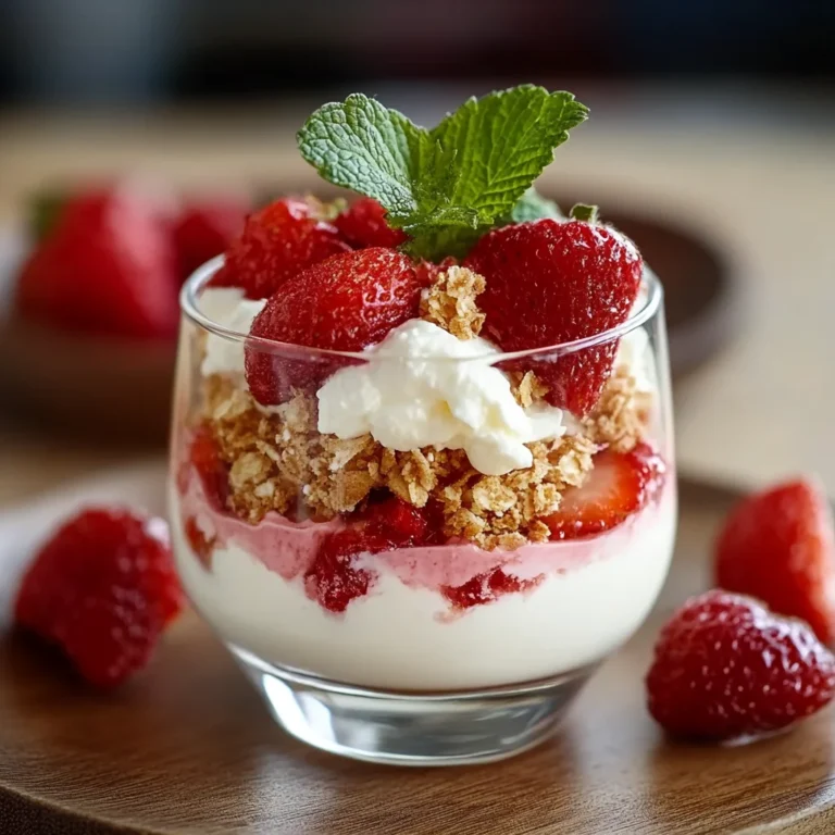 Coupe Fraises Mascarpone