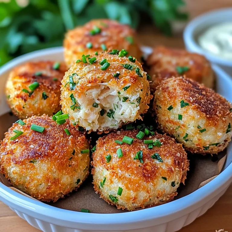 Croquettes de Thon aux Herbes Fraîches