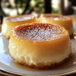 Délices d'œufs au lait à la noix de coco 