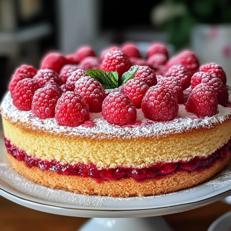 Délicieux framboisier très facile à faire – Recette inratable