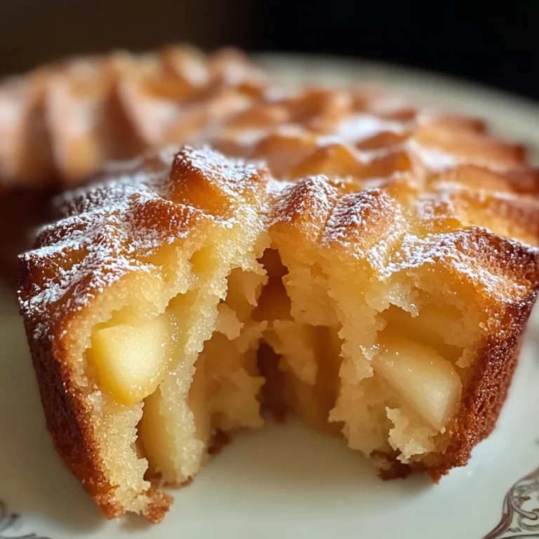 Mon gâteau Madeleine aux pommes – Une douceur réconfortante