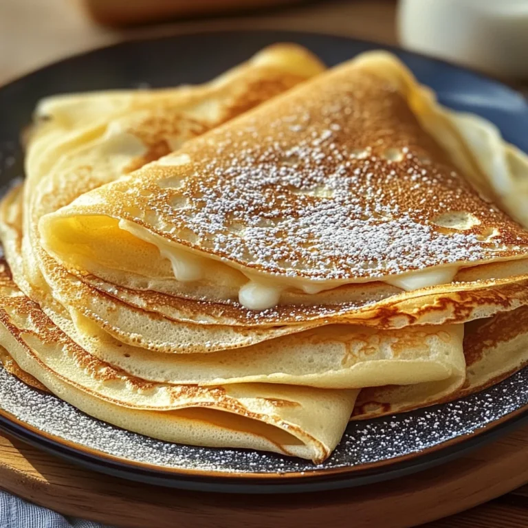 Pâte à crêpes délicieuse
