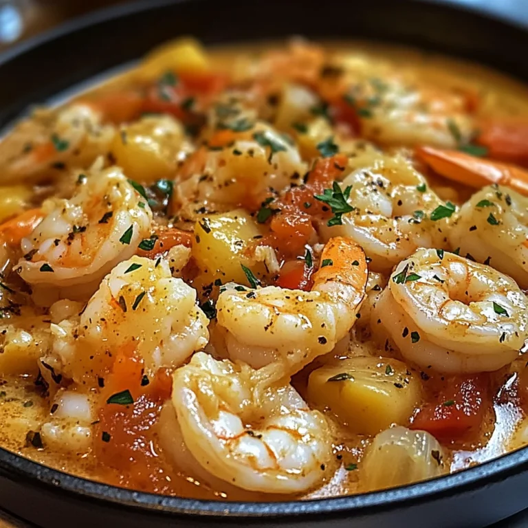 Ragoût de cabillaud et crevettes : un plat réconfortant et savoureux