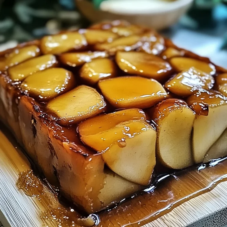 Terrine aux Pommes Caramélisées